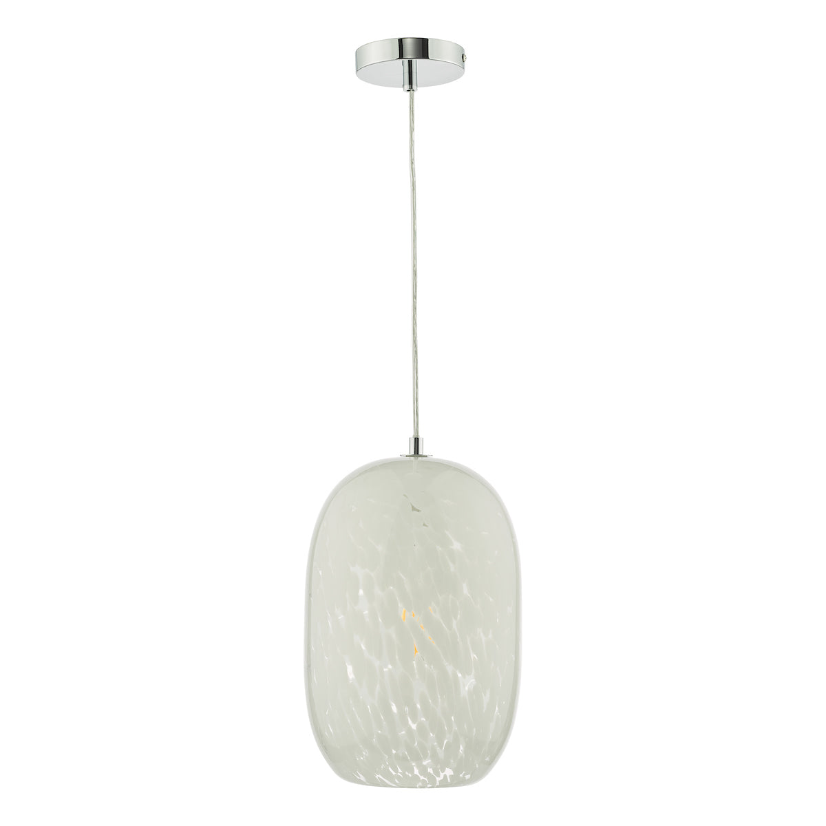 Kari Pendant White Glass<br>White Glass