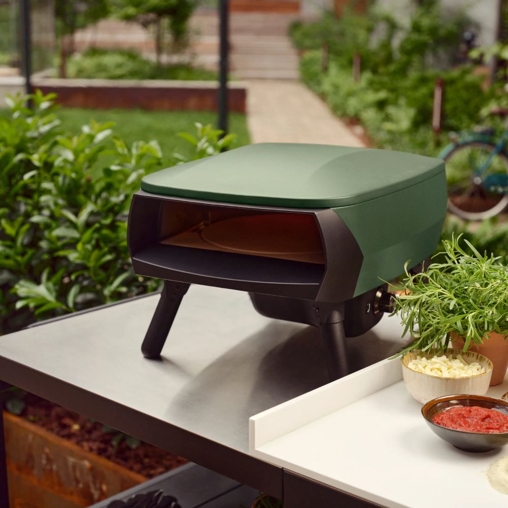 Witt Piccolo Rotante Pizza Oven 13" - Green