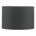 Kelso Black Cotton Drum Shade 38cm<br>Black