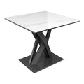 Kenzo White Gloss Ceramic Side Table