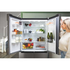 Bosch Series 4 KFN96VPEAG Frost Free American Fridge Freezer- Stainless Steel Effect