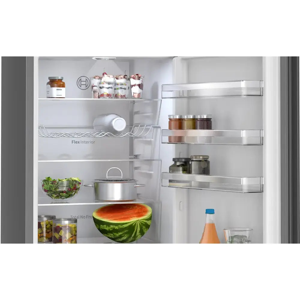 Bosch Series 4 KGN39OCAFG 203cm 70/30 Frost Free Fridge Freezer - Cast Iron