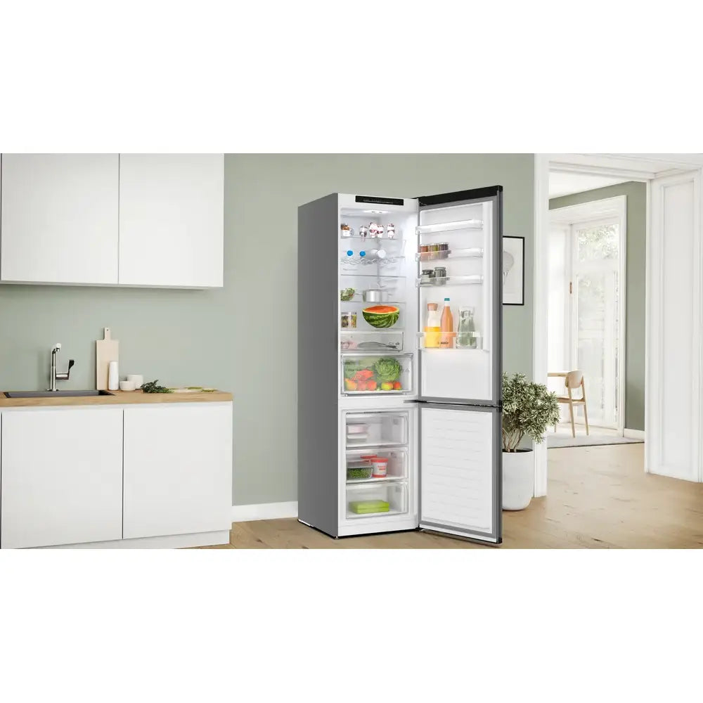 Bosch Series 4 KGN39OCAFG 203cm 70/30 Frost Free Fridge Freezer - Cast Iron