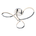 Killian 3 Light Semi Flush Polished Chrome LED<br>Polished Chrome