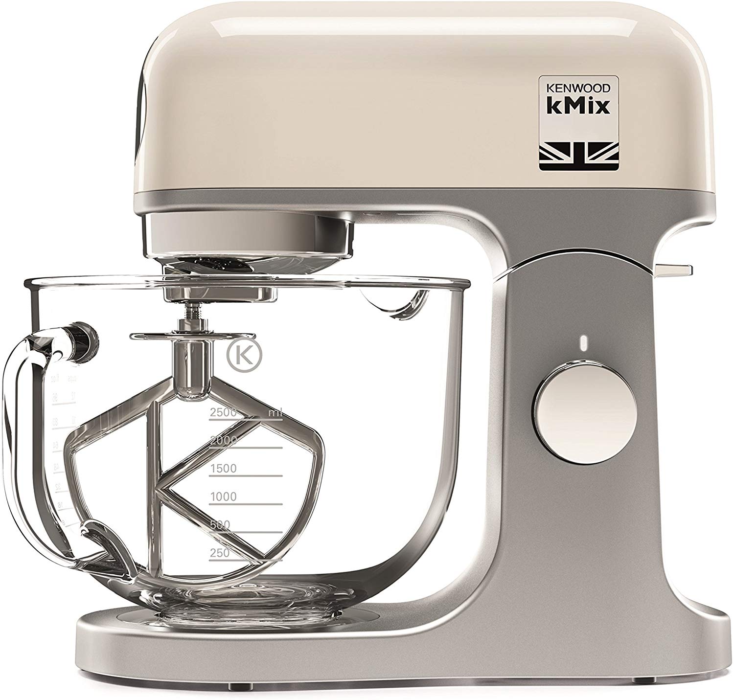 Kenwood kMix KMX754CR Stand Mixer with 5 Litre Bowl - Cream