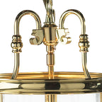 Lambeth 3 Light Lantern Dual Mount Polished Brass<br>Polished Brass