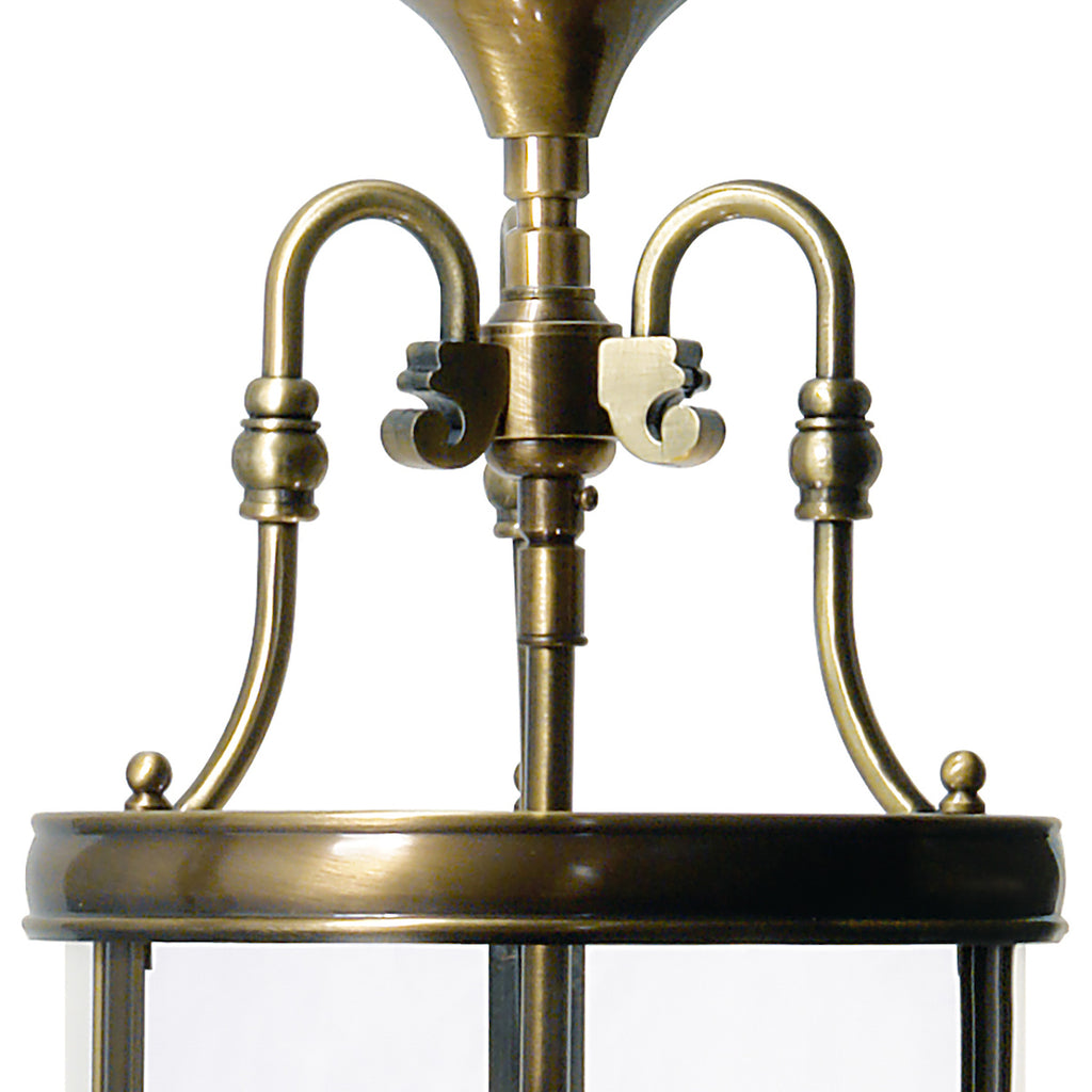 Lambeth 3 Light Lantern Dual Mount Antique Brass<br>Antique Brass