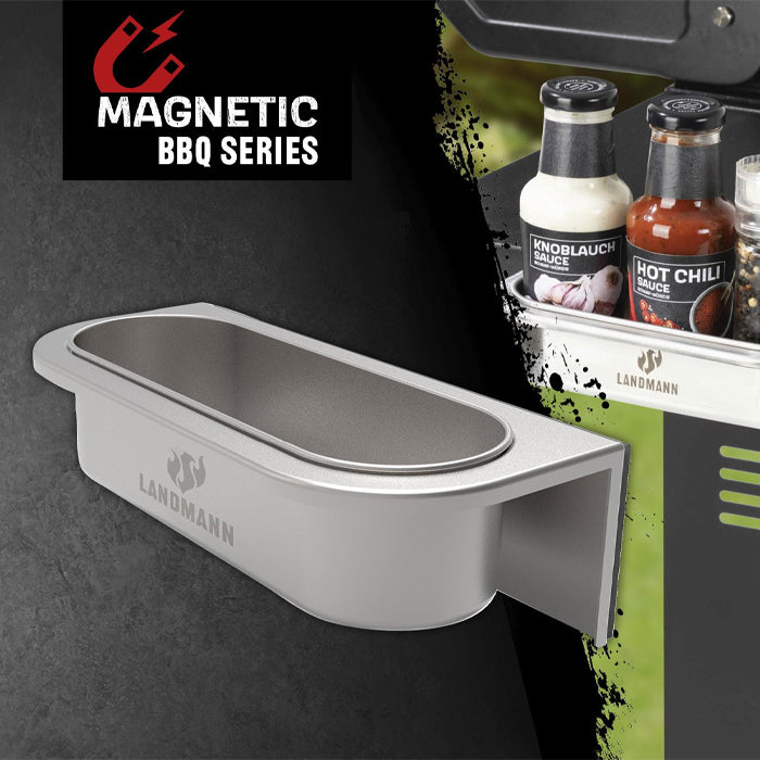Landmann Stainless Steel Magnetic Sauce Holder