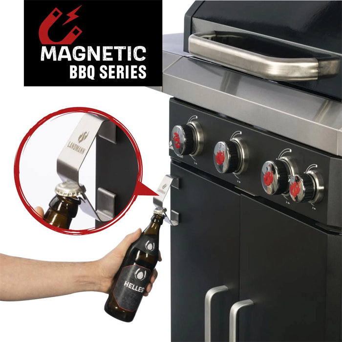 Landmann Stainless Steel Magnetic Bottle Opener