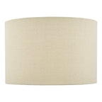 Lava Natural Linen Drum Shade 35cm<br>Natural