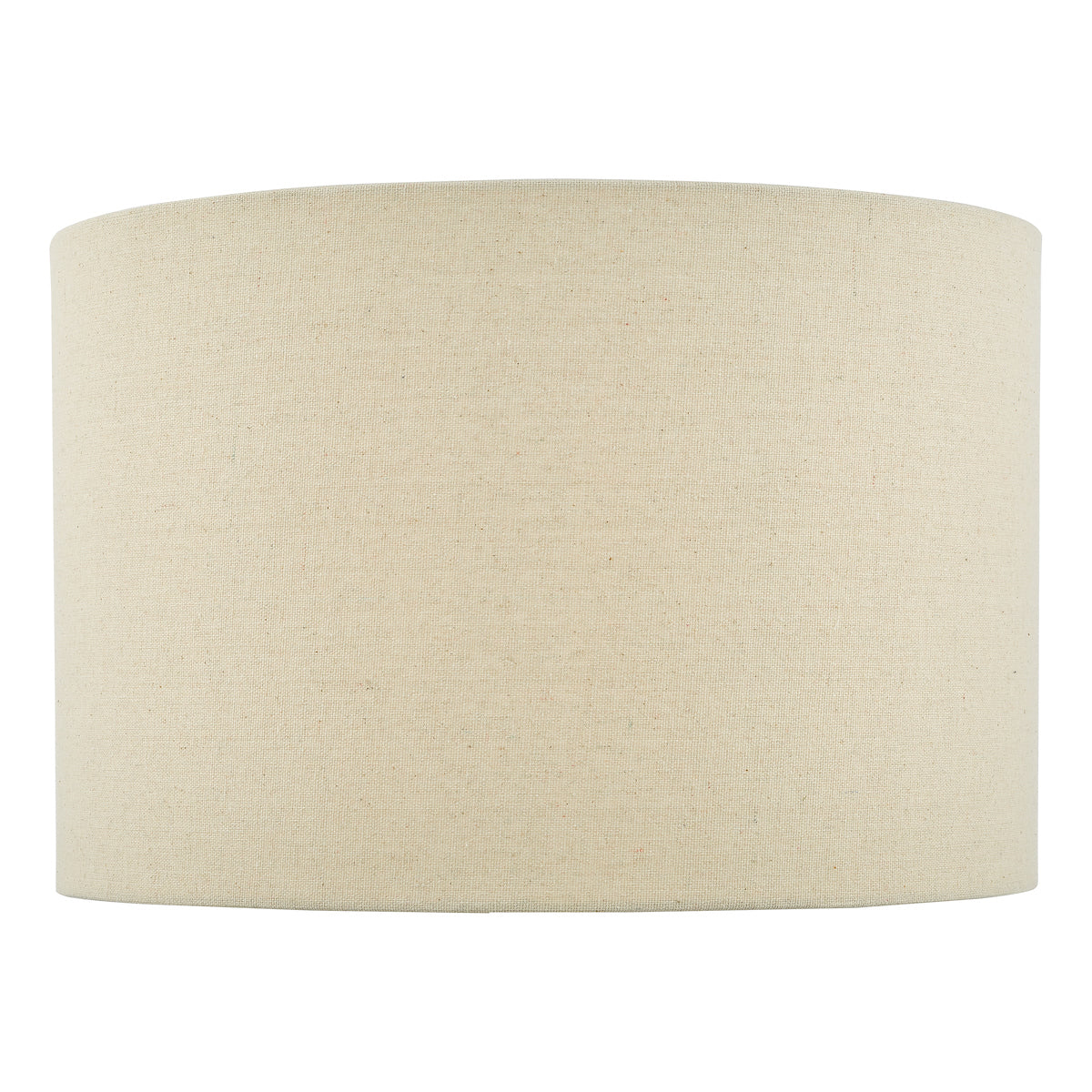 Lava Natural Linen Drum Shade 35cm<br>Natural