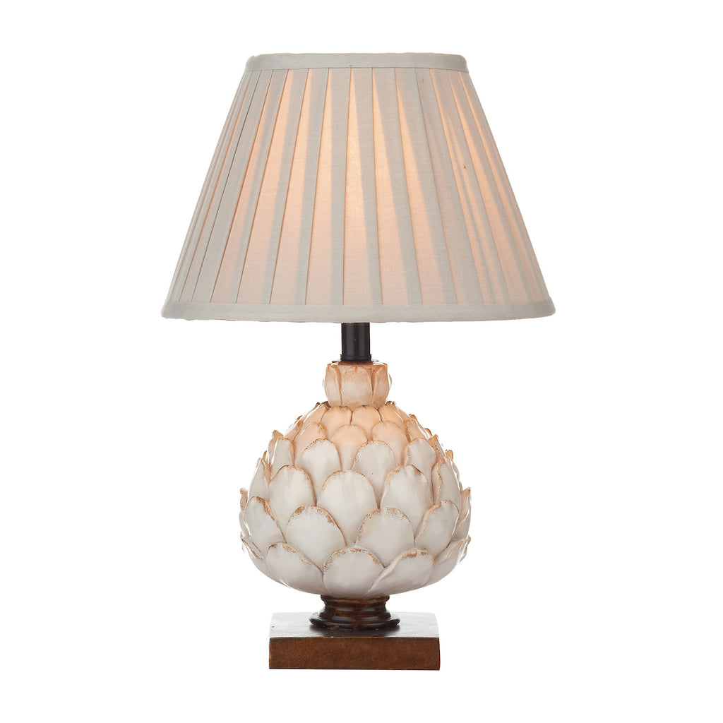 Layer Small Table Lamp Cream With Shade <br>Antique Cream
