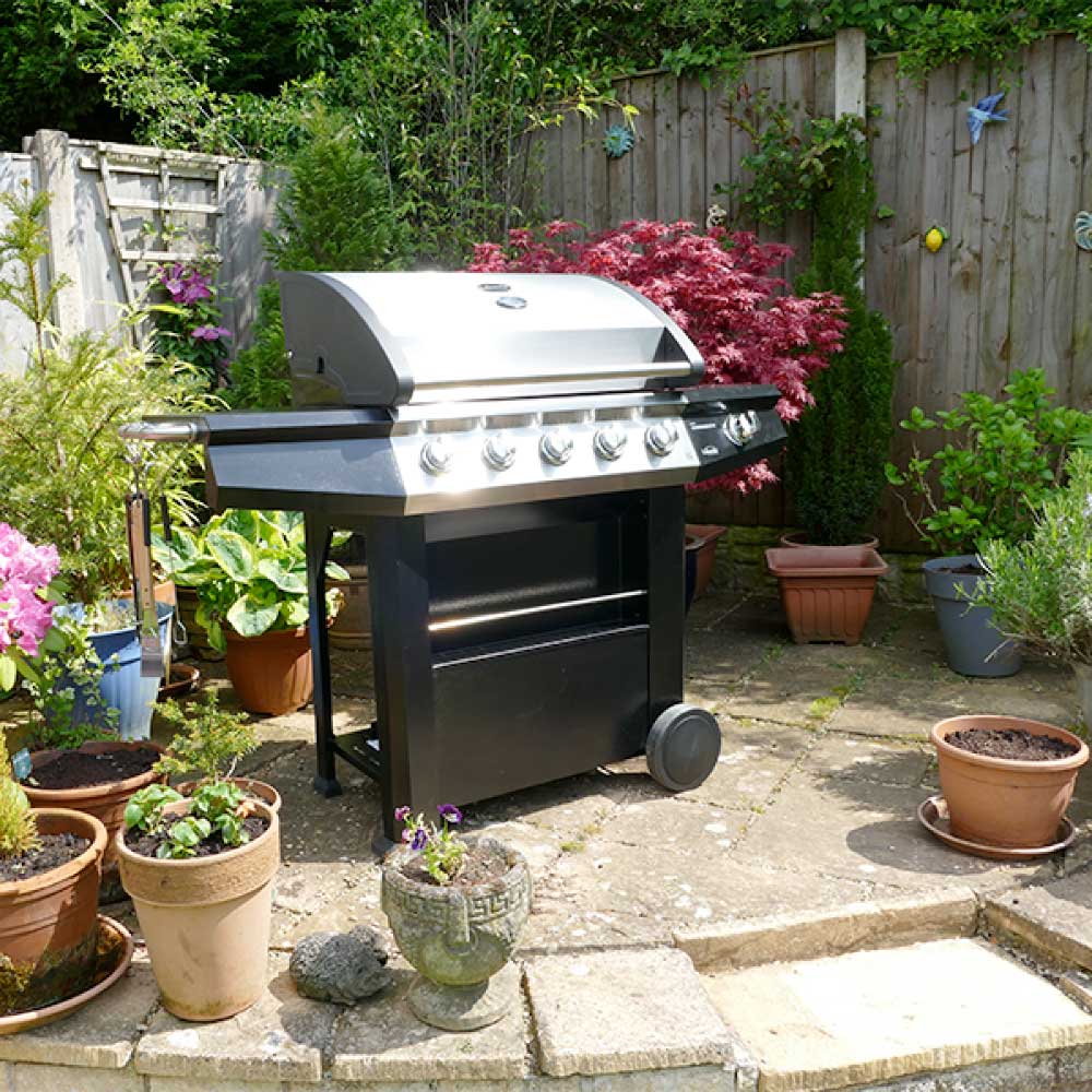 Lifestyle Appliances Dominica 5+1 Gas Burner BBQ