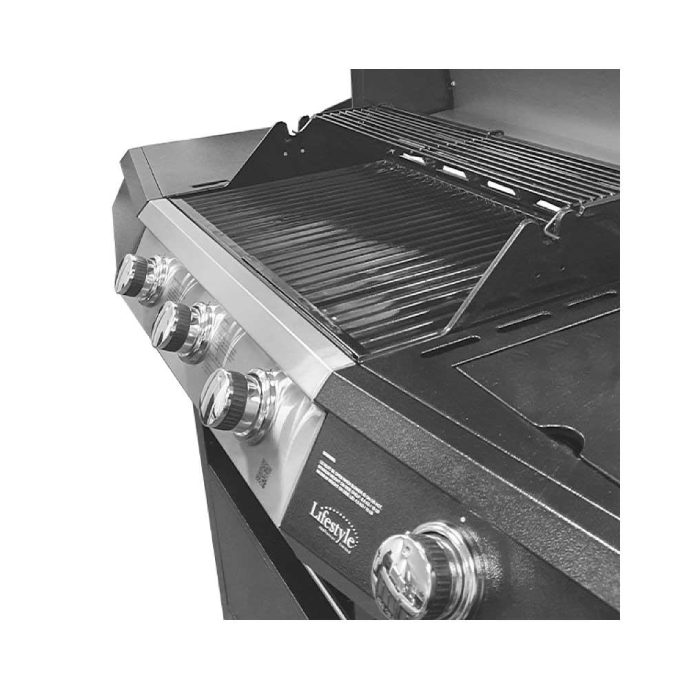 Lifestyle Appliances St. Vincent 3+1 Gas Burner BBQ