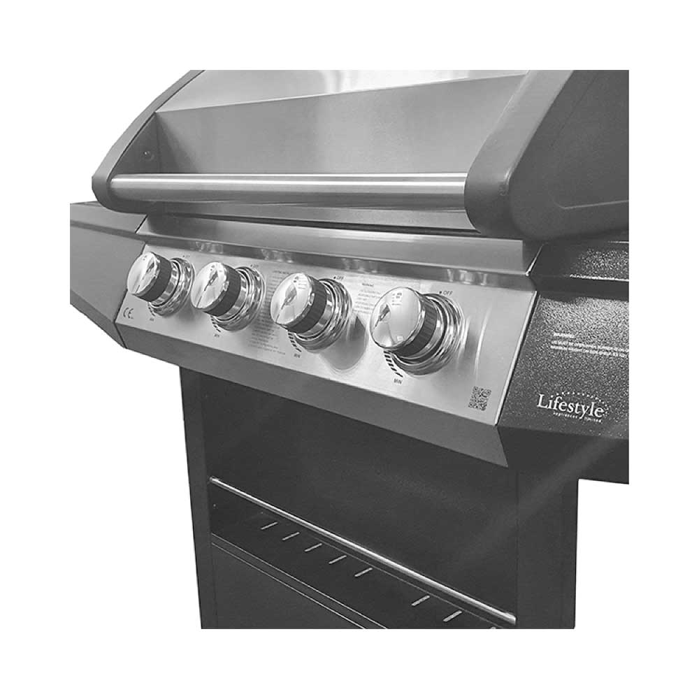 Lifestyle Appliances Grenada 4+1 Gas Burner BBQ Grill