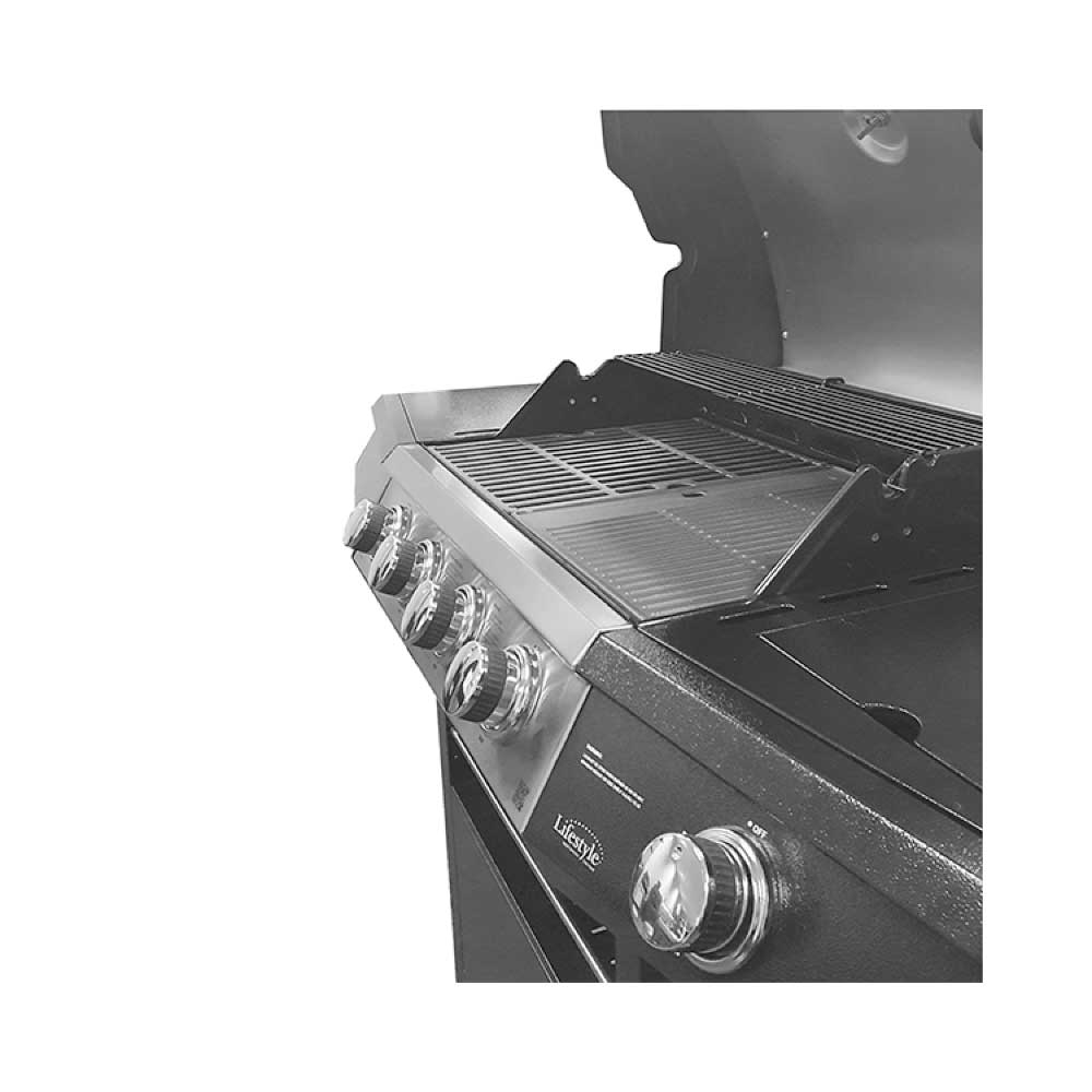 Lifestyle Appliances Grenada 4+1 Gas Burner BBQ Grill