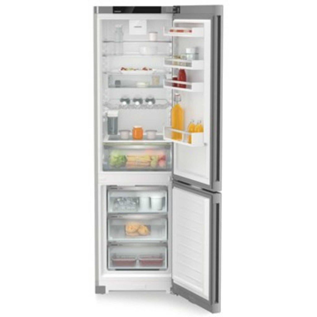 Liebherr CNSFC574I 372L NoFrost Fridge Freezer - Stainless Steel