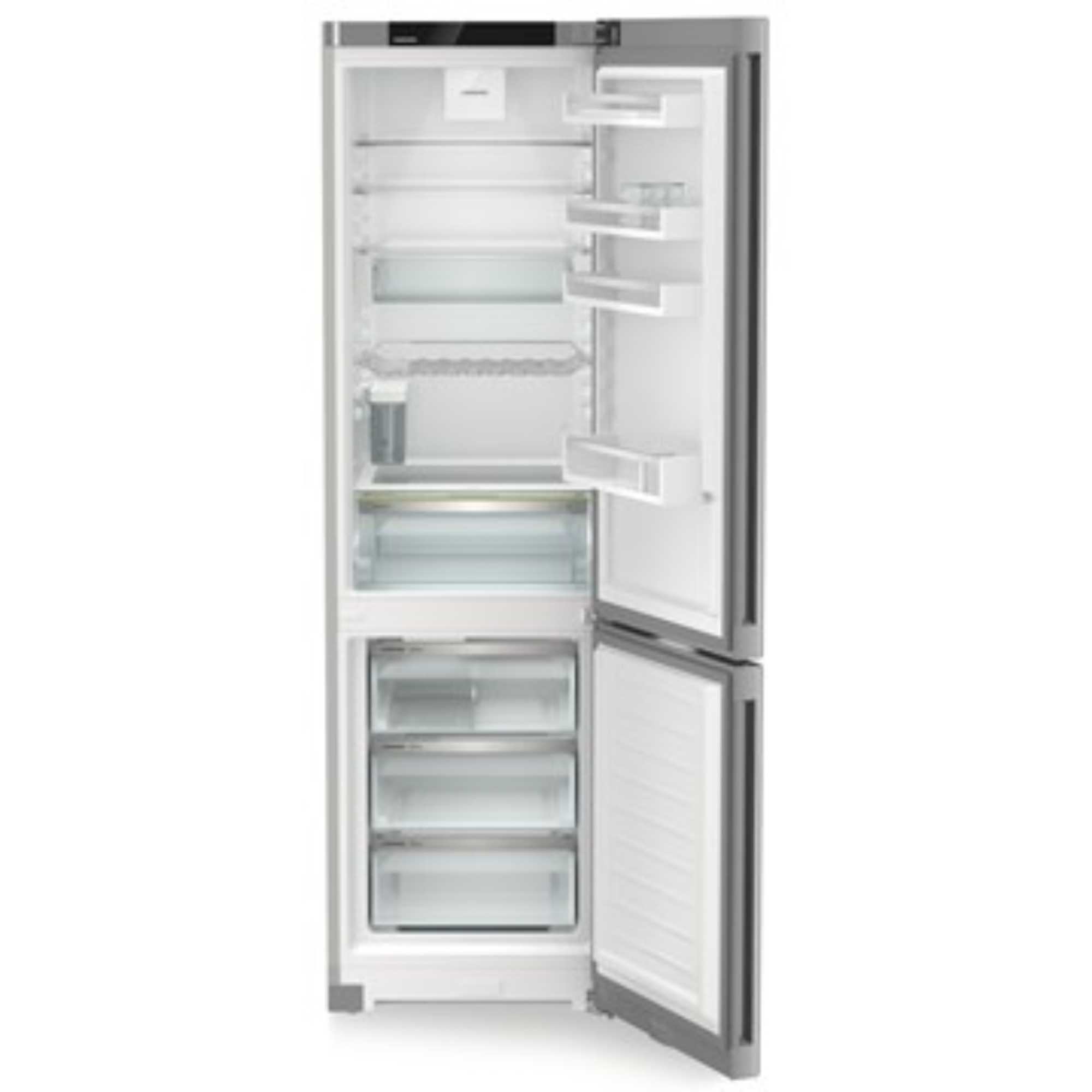 Liebherr CNSFC574I 372L NoFrost Fridge Freezer - Stainless Steel
