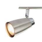 Loft 4 Light Bar Spotlight Satin & Polished Chrome<br>Satin Chrome