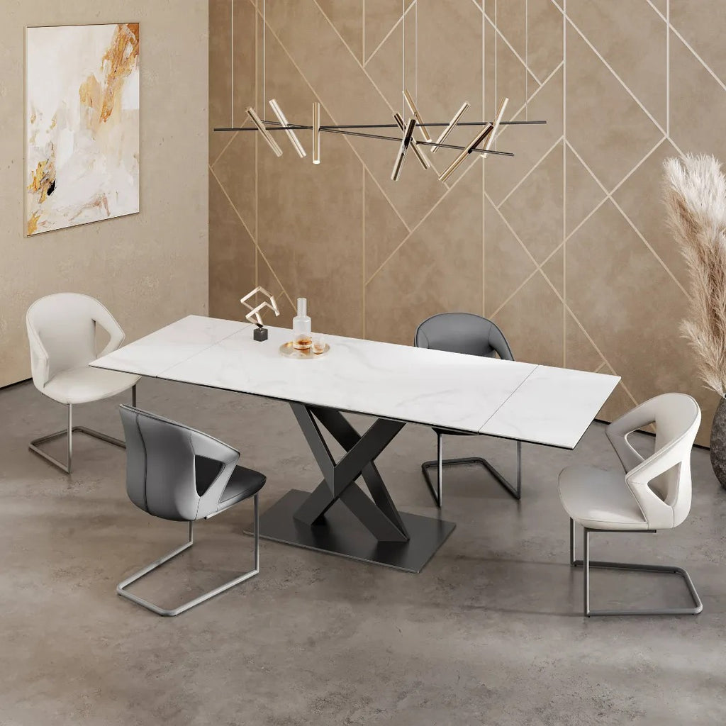 Kenzo Dining Chair Grey - Pair
