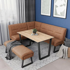 Cerutti Corner Bench Tan