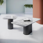 Roberto Gloss Light Grey Ceramic Coffee Table