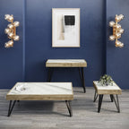 Viking White Ceramic Console Table