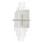 Lukas 2 Light Wall Light Polished Chrome Glass<br>Polished Chrome