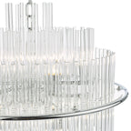 Lukas 13 Light Pendant Polished Chrome Glass<br>Polished Chrome