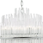 Lukas 13 Light Pendant Polished Chrome Glass<br>Polished Chrome