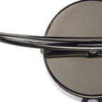 Luther 2 Light Wall Light Black Chrome Crystal<br>Polished Black Chrome