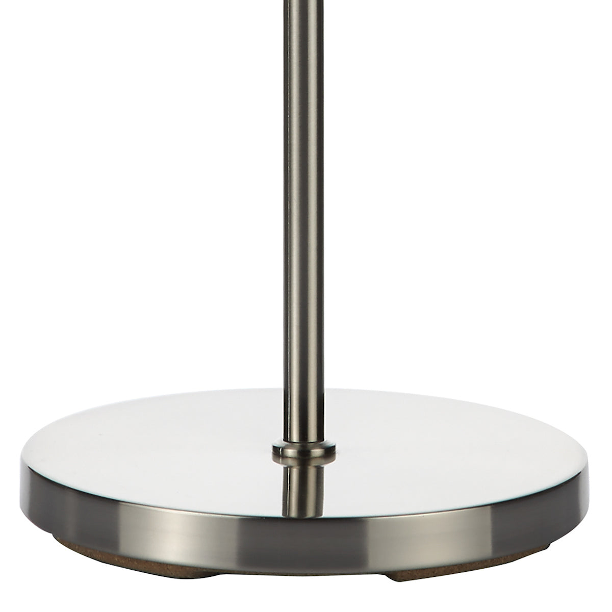Luther 3 Light Floor Lamp Satin Chrome Crystal<br>Satin Chrome