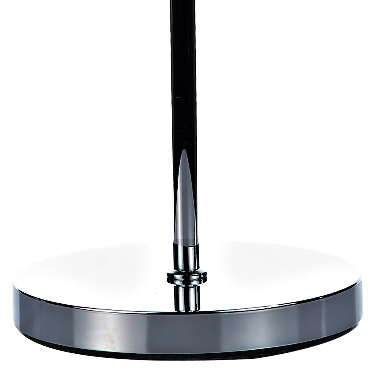 Luther 3 Light Floor Lamp Polished Chrome Crystal<br>Polished Chrome