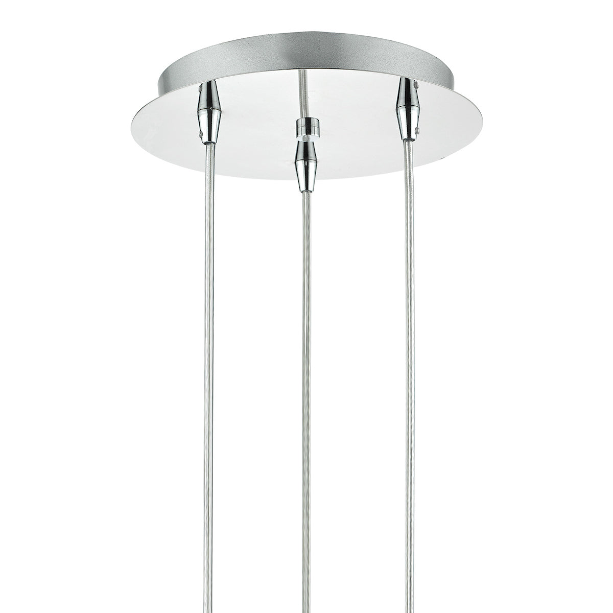 Lyall 3 Light Pendant Polished Chrome Glass<br>Polished Chrome