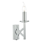 Lyon Wall Light Polished Chrome & Crystal<br>Polished Chrome