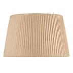 Lyzette Taupe Faux Silk Tapered Drum Shade 36cm<br>Taupe