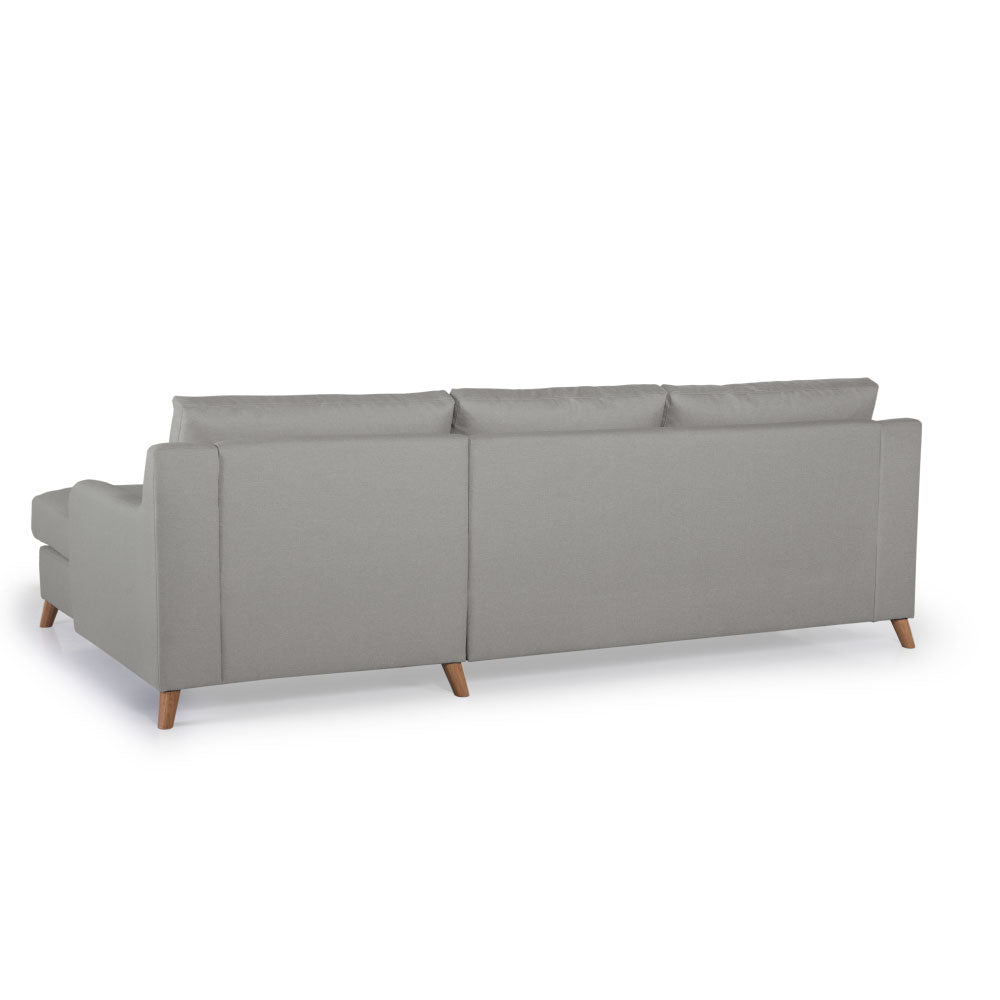 Louis Chaise Sofa (LHF) - Reda 14 Latte - Stock