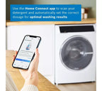 Bosch Series 8 i-Dos WNC25410GB Wifi Connected 10.5Kg / 6Kg Washer Dryer with 1400 rpm - White