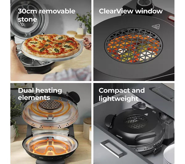Kenwood KPO10.000BK My Pizzeria Pizza Oven – Black