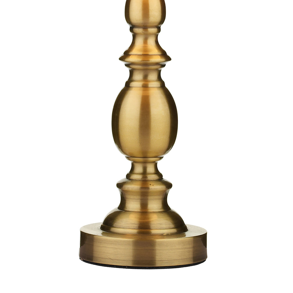 Madrid Table Lamp Antique Brass With Shade <br>Antique Bronze