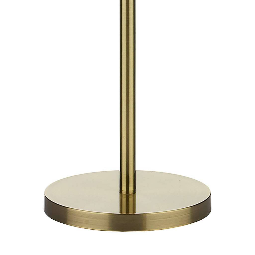 Madrid Floor Lamp Antique Brass With Shade Antique Brass