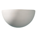 Marino Wall Washer Unglazed<br>White Ceramic