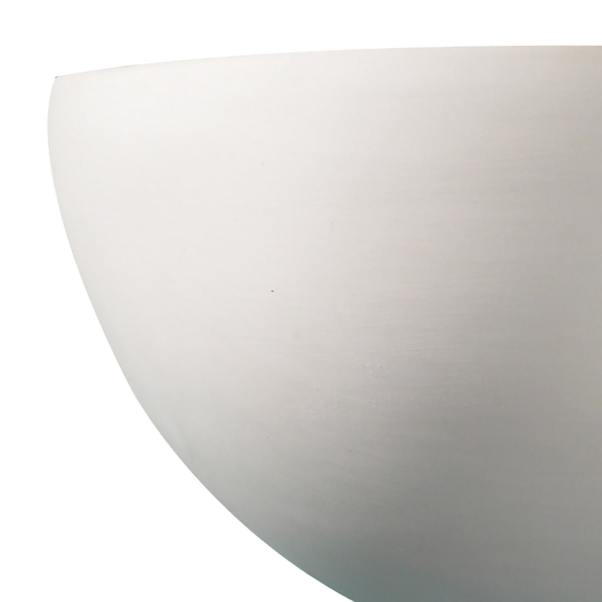 Marino Wall Washer Unglazed<br>White Ceramic