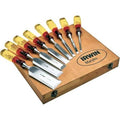 Irwin Marples M373 Bevel Edge Chisel Splitproof Handle Set 8 Piece