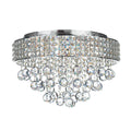 Matrix 5 Light Flush Polished Chrome<br>Crystal