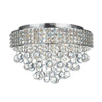 Matrix 5 Light Flush Polished Chrome<br>Crystal