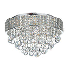 Matrix 5 Light Flush Polished Chrome<br>Crystal