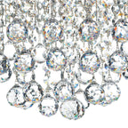 Matrix 5 Light Flush Polished Chrome<br>Crystal