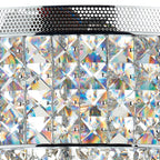 Matrix 5 Light Flush Polished Chrome<br>Crystal