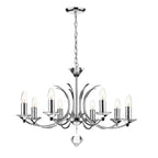 Medusa 8 Light Dual Mount Pendant K9 Crystal Polished Chrome<br>Polished Chrome